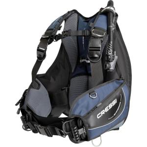 imageCressi High Lift Capacity  Hybrid Scuba Diving Buoyancy Compensator  SelfPivoting Waistband System  Anatomic Fit Emperor Designed in ItalyMedium
