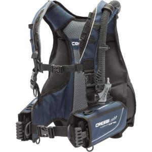 imageCressi TravelFriendly Light Back Inflation BCD for Scuba Diving  Lightwing  Made in EuropeSapphire