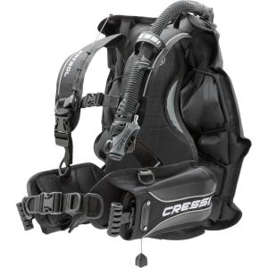 imageCressi TravelFriendly Light Back Inflation BCD for Scuba Diving  Patrol Designed in ItalyBlack