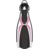 imageCressi Adult Open Heel Fins with Elastic Bungee Strap for Scuba Diving  Strength Power Comfort Aesthetics Lightness  Thor EBS Made in ItalyPink