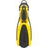 imageCressi Adult Open Heel Fins with Elastic Bungee Strap for Scuba Diving  Strength Power Comfort Aesthetics Lightness  Thor EBS Made in ItalyYellow