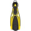imageCressi Adult Open Heel Fins with Elastic Bungee Strap for Scuba Diving  Strength Power Comfort Aesthetics Lightness  Thor EBS Made in ItalyYellow