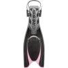 imageCressi Adult Powerful Efficient Open Heel Scuba Diving Fins  Frog Plus made in ItalyBlackPink