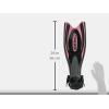 imageCressi Adult Powerful Efficient Open Heel Scuba Diving Fins  Frog Plus made in ItalyBlackPink