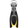 imageCressi Adult Powerful Efficient Open Heel Scuba Diving Fins  Frog Plus made in ItalyBlackYellow