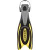 imageCressi Adult Powerful Efficient Open Heel Scuba Diving Fins  Frog Plus made in ItalyBlackYellow