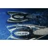 imageCressi Adult Powerful Efficient Open Heel Scuba Diving Fins  Frog Plus made in ItalyBlackYellow