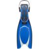 imageCressi Adult Powerful Efficient Open Heel Scuba Diving Fins  Frog Plus made in ItalyBlueSilver