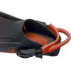 imageCressi Adult Short Adjustable Fins  Snorkeling Versatile Open Heel to Use Also Barefoot  Maui Made in ItalyBlackRed