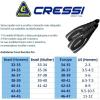 imageCressi Adult Snorkeling ampamp Scuba Diving Fins  Powerful Full Foot Pocket Fins  Reaction Pro Made in ItalyBlack