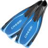 imageCressi Adult Snorkeling ampamp Scuba Diving Fins  Powerful Full Foot Pocket Fins  Reaction Pro Made in ItalyBlue