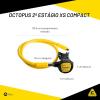 imageCressi Octopus Compact for Scuba Diving Regulators  Compact Reliable Light and Comfortable  Made in Italy by Cressi  Quality Since 1946Octopus Compact