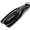 imageCressi Scuba Diving Fins  Reactive Open Heel with Bungee Strap  Reaction EBS made in ItalyBlackSilver