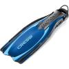 imageCressi Scuba Diving Fins  Reactive Open Heel with Bungee Strap  Reaction EBS made in ItalyBlueAzure