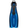 imageCressi Scuba Diving Fins  Reactive Open Heel with Bungee Strap  Reaction EBS made in ItalyBlueAzure