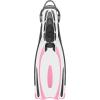 imageCressi Scuba Diving Fins  Reactive Open Heel with Bungee Strap  Reaction EBS made in ItalyWhitePink