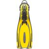 imageCressi Scuba Diving Fins  Reactive Open Heel with Bungee Strap  Reaction EBS made in ItalyYellowSilver