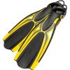 imageCressi Adult Open Heel Fins with Elastic Bungee Strap for Scuba Diving  Strength Power Comfort Aesthetics Lightness  Thor EBS Made in ItalyYellow