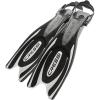 imageCressi Adult Powerful Efficient Open Heel Scuba Diving Fins  Frog Plus made in ItalyBlackSilver
