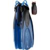 imageCressi Adult Short Adjustable Fins  Snorkeling Versatile Open Heel to Use Also Barefoot  Maui Made in ItalyBlackBlue