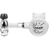 imageCressi Ideal Scuba Diving Regulator for Beginners and Travelers  Hyperbalanced Diaphram 1st Stage Compact 2nd Stage  MC9Compact Made in ItalyWhite