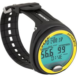 imageCressi Scuba Diving Computer for Beginners  4Dive Modes Air  Nitrox  Gauge  Free  Long Battery Life  Strong Backlit Display  Donatello Made in ItalyBlackYellow