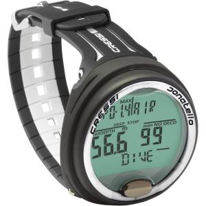 imageCressi Scuba Diving Computer for Beginners  4Dive Modes Air  Nitrox  Gauge  Free  Long Battery Life  Strong Backlit Display  Donatello Made in ItalyBlackWhite