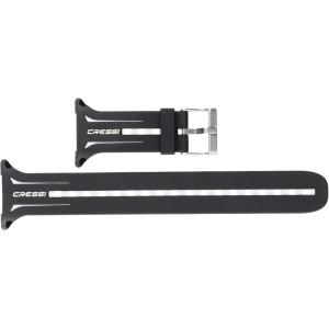 imageCressi Watchband for BigScreen Dive Computers Dive Computer Spare PartsBlackWhite Watchband for BigScreen Dive Computers