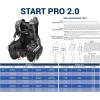 imageCRESSI Start Scuba Diving Gear Package Complete with Start 20 BCD  Mini Console PD2 Gauge  AC2 Compact Regulator Set Fully Assembled Large