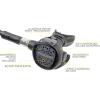 imageCRESSI Trim Scuba Diving Gear Package Complete with Patrol BCD  Donatello C2 Dive Computer  AC2 Compact Regulator Set Fully Assembled L