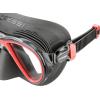 imageCressi Adult Dive Mask with Advanced Fog System and Improved Downward Visibility  Quantum Made in ItalyBlackRed
