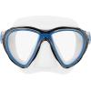imageCressi Adult Dive Mask with Advanced Fog System and Improved Downward Visibility  Quantum Made in ItalyClearBlue