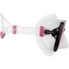 imageCressi Adult Dive Mask with Advanced Fog System and Improved Downward Visibility  Quantum Made in ItalyClearPink