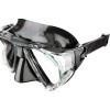 imageCressi Adult Dive Mask with Inclined Lens Lateral Visibility and Silicone Skirt for Scuba Diving  Penta Made in ItalyBlackBlack