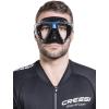 imageCressi Adult Dive Mask with Inclined Lens Lateral Visibility and Silicone Skirt for Scuba Diving  Penta Made in ItalyBlackBlue