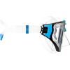 imageCressi Adult Dive Mask with Inclined Lens Lateral Visibility and Silicone Skirt for Scuba Diving  Penta Made in ItalyClearBlue