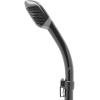 imageCressi Adult Diving Dry Snorkel with Splash Guard and Top Valve  Supernova Dry Designed in ItalyBlackSilver