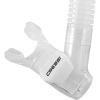 imageCressi Adult Diving Dry Snorkel with Splash Guard and Top Valve  Supernova Dry Designed in ItalyWhite