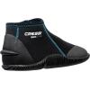imageCressi Adult Neoprene Diving Boots with AntiSlip Rubber Sole for Water SportsIbiza 3mmBlackAquamarine