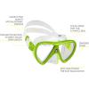 imageCressi Adult Snorkeling Kit Mask ampamp Dry Snorkel  Quality Equipment for Discovering The Underwater World  Ocean Combo Designed in ItalyClearLime