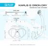 imageCressi Adult Snorkeling Kit Mask ampamp Dry Snorkel  Quality Equipment for Discovering The Underwater World  Ocean Combo Designed in ItalyClearLime