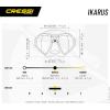 imageCressi Adult Snorkeling Kit Mask ampamp Snorkel  Quality Equipment for Discovering the Underwater World  Ikarus ampamp Orion Designed in ItalyBlackBlackBlack
