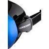 imageCressi AntiFog Wide View Single Lens Scuba Diving and Freediving Masks A1BlackBlue  Clear Lens