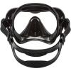 imageCressi AntiFog Wide View Single Lens Scuba Diving and Freediving Masks A1BlackGraphite  Clear Lens