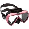 imageCressi AntiFog Wide View Single Lens Scuba Diving and Freediving Masks A1BlackPink  Clear Lens