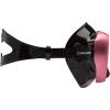 imageCressi AntiFog Wide View Single Lens Scuba Diving and Freediving Masks A1BlackPink  Clear Lens