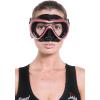 imageCressi AntiFog Wide View Single Lens Scuba Diving and Freediving Masks A1BlackPink  Clear Lens