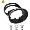 imageCressi Classic RetroStyle Freediving Mask  Oval Tempered Glass Lens  Pacifico Designed in ItalyBlack