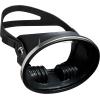 imageCressi Classic RetroStyle Freediving Mask  Oval Tempered Glass Lens  Pacifico Designed in ItalyBlack