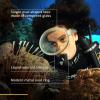 imageCressi Classic RetroStyle Freediving Mask  Oval Tempered Glass Lens  Pacifico Designed in ItalyBlack